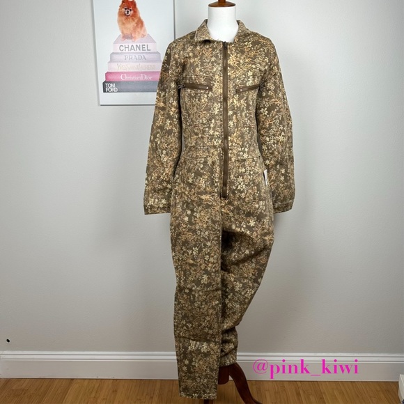 Free People Pants - Free People Lennox Printed Jumpsuit